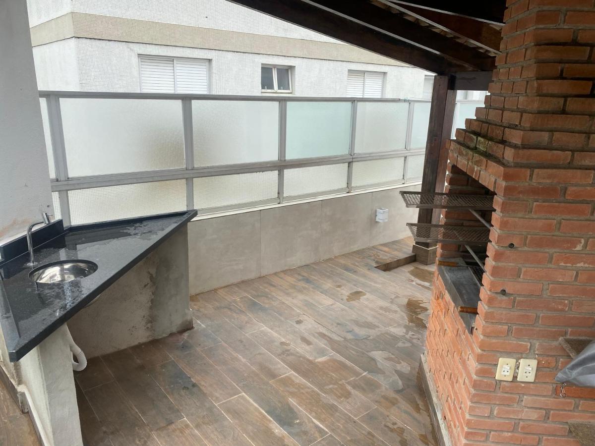 Cobertura Guaruja Apto Com Jacuzzi E Churrasqueira المظهر الخارجي الصورة