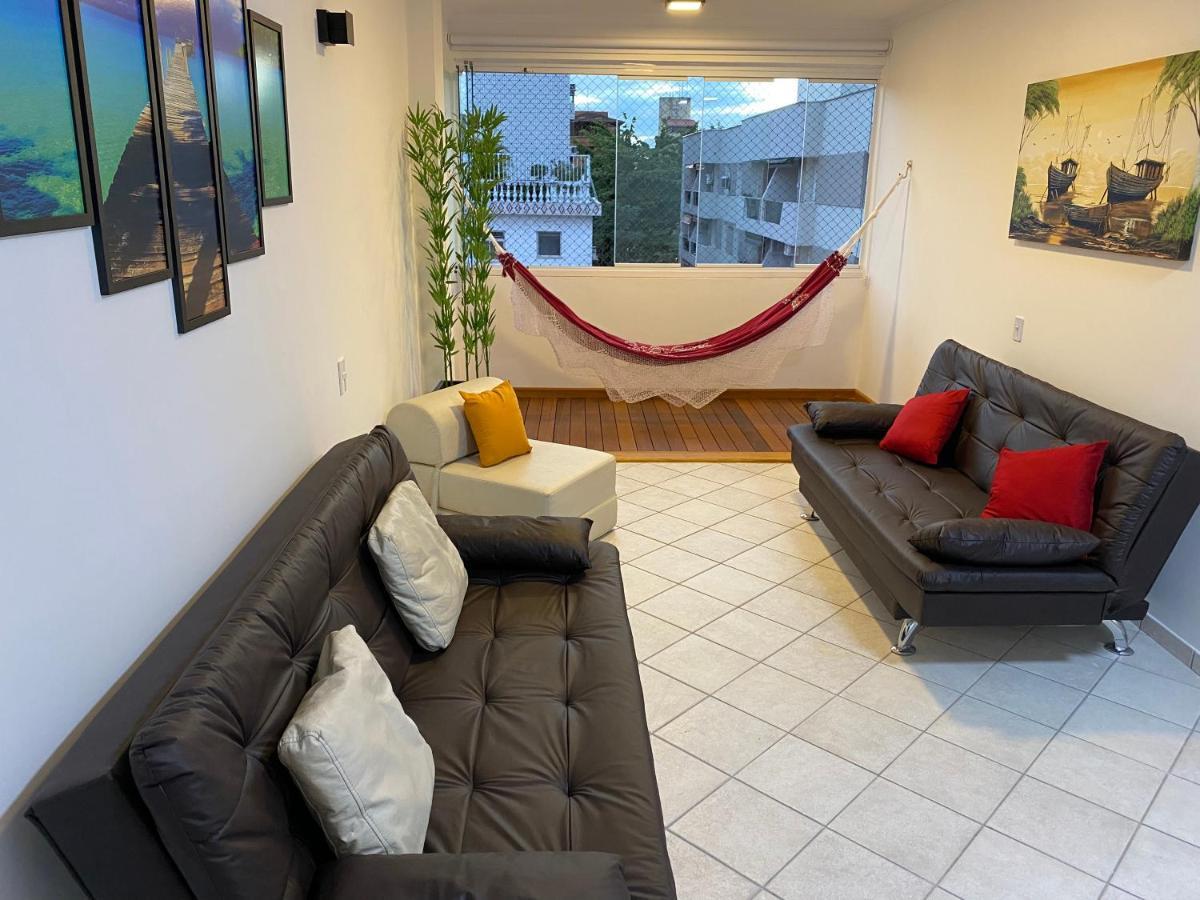 Cobertura Guaruja Apto Com Jacuzzi E Churrasqueira المظهر الخارجي الصورة